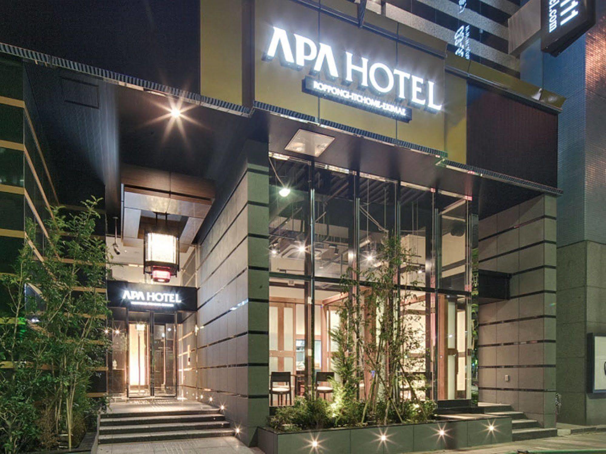 Apa Hotel Roppongi Itchome Ekimae Токио Экстерьер фото